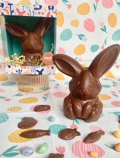 Moulage Lapin au Chocolat Lait