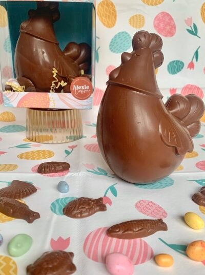 Moulage Poule au Chocolat Lait