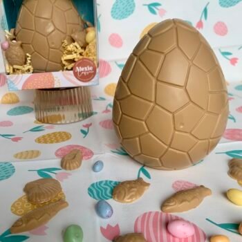 Moulage Oeuf au Chocolat Ambré