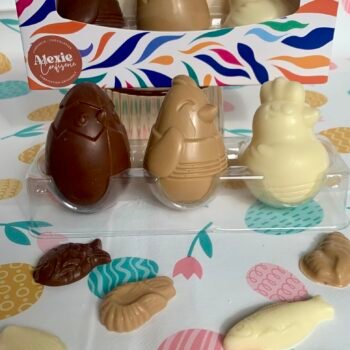 Moulages Poussins aux 3Chocolats