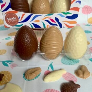 Moulages Oeufs aux 3Chocolats