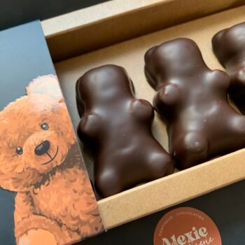L'Ourson Guimauve Vanille au Chocolat Noir